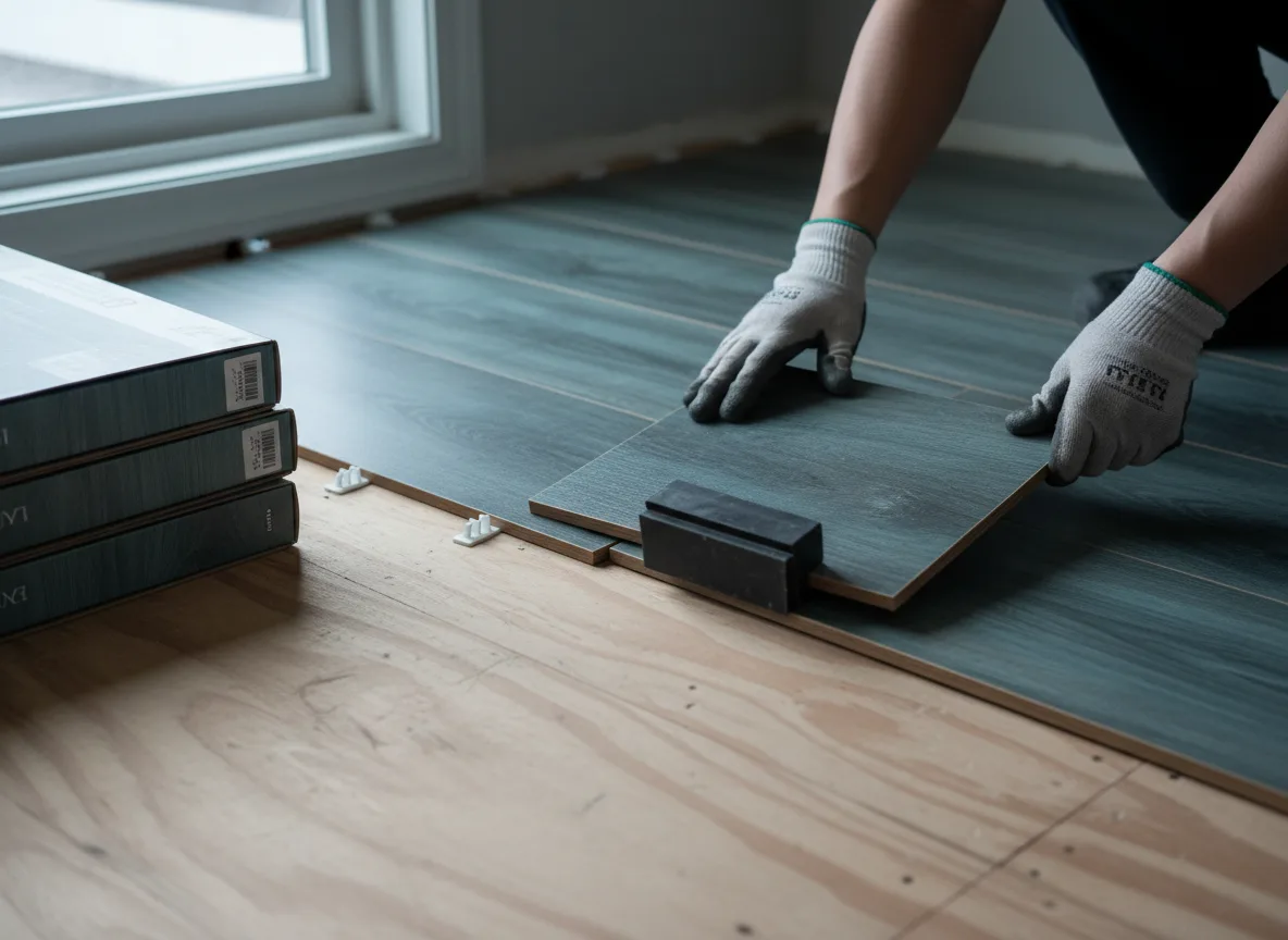 Luxury Vinyl Plank Installation company in Fowlerton, IN